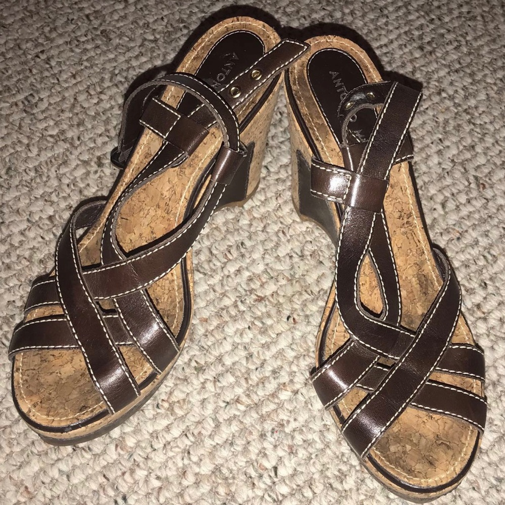 Brown Wedges Size 9